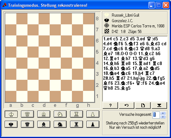 Training modes 8 chessacademy stellung wiederherstellen1
