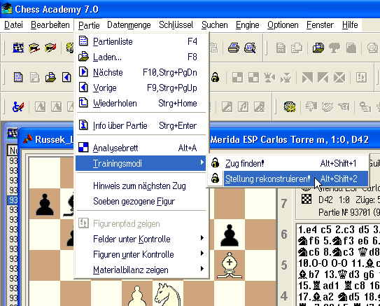 Training modes 5 chessacademy stellung wiederherstellen2