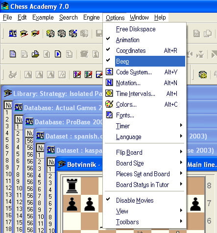 beep options menu tutorial