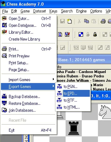 Converting options 13 export epd