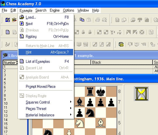 Working through a tutorial example 5 hint option