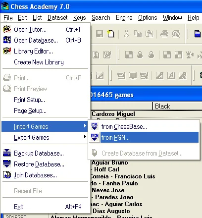 Converting options 15 import from png