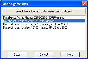 Searches and Sortings 24 loaded game list