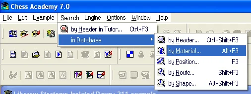 Searches and Sortings 14 search in database by material tutorial