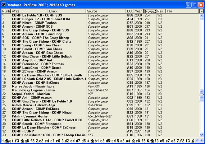 Sortings 18 sort moves