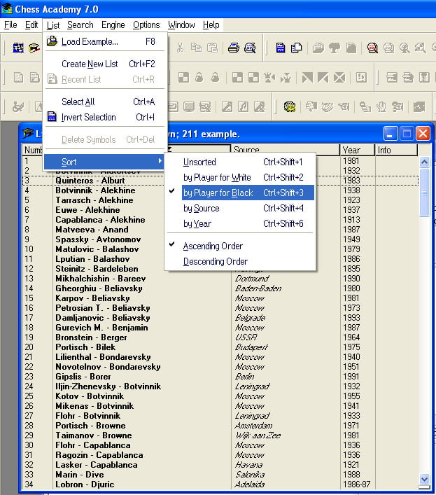 sorting by black tutorial